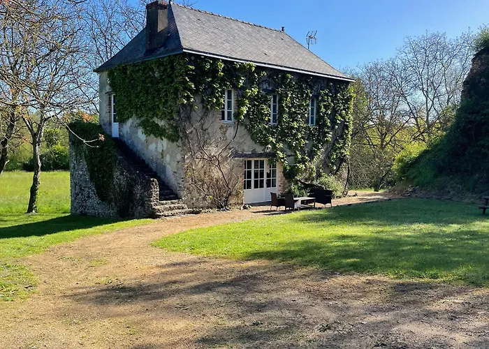 בית נופש Spacieuse Maison Au Bord De La Riviere, Proche Du Mans, Avec Equipements Modernes, Ideale Pour Familles - Fr-1-410-440